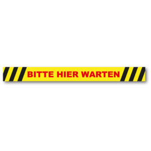Bodenaufkleber-100x10cm_Bitte-hier-warten